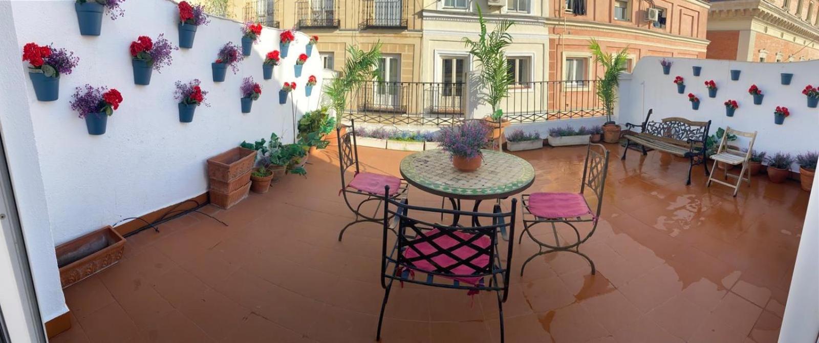 Romantic Central Terrace Madrid Extérieur photo